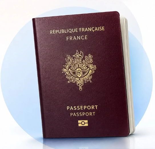 Passeport biométrique français
