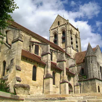 Église d'Auvers-sur-Oise, peinte par Van Gogh