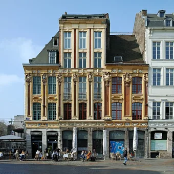 Les façades ouvragées de la Grand-Place de Lille