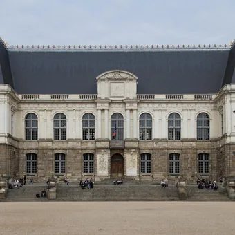 La façade du Parlement de Bretagne, à Rennes